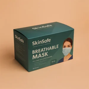 custom-printed Facemask Packaging Boxes