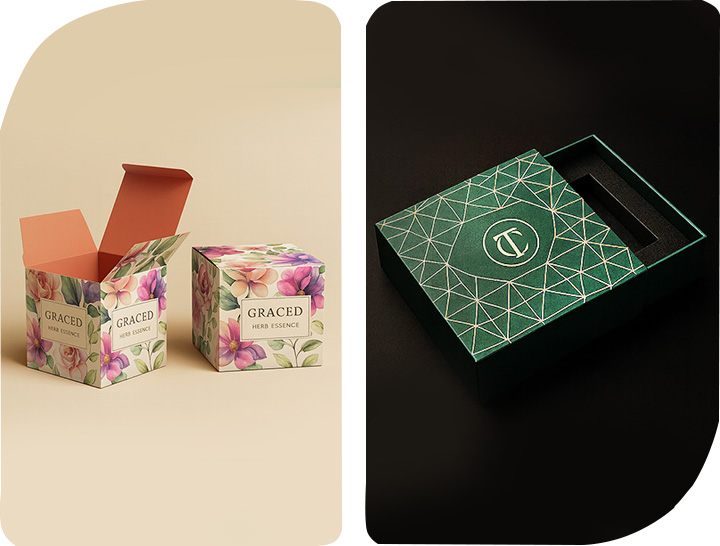Cube Shape Boxes