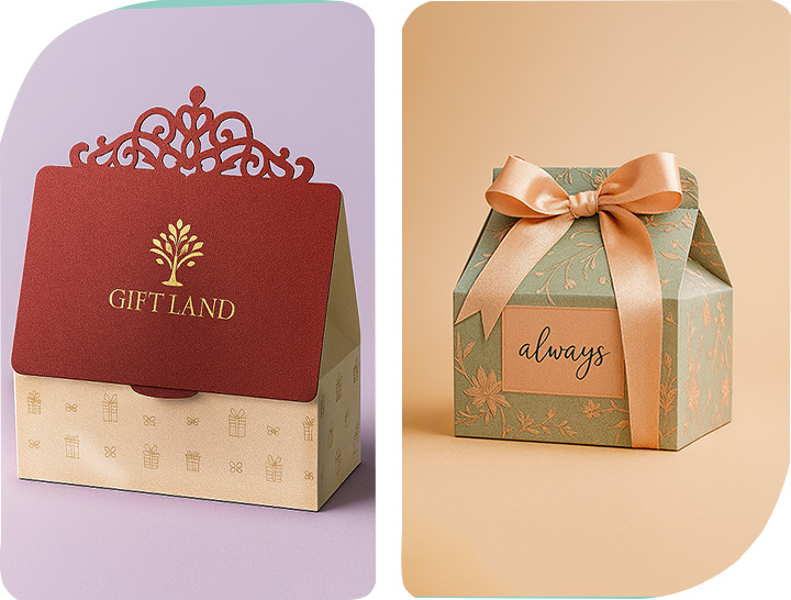 Custom Gift Packaging Boxes