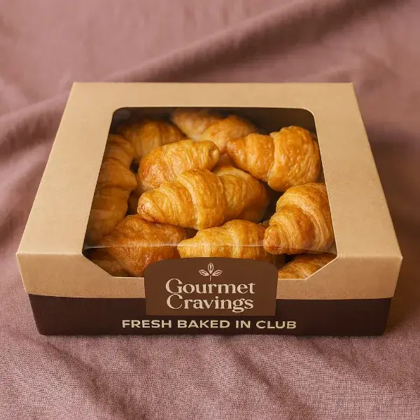 Custom Viennoiserie Boxes