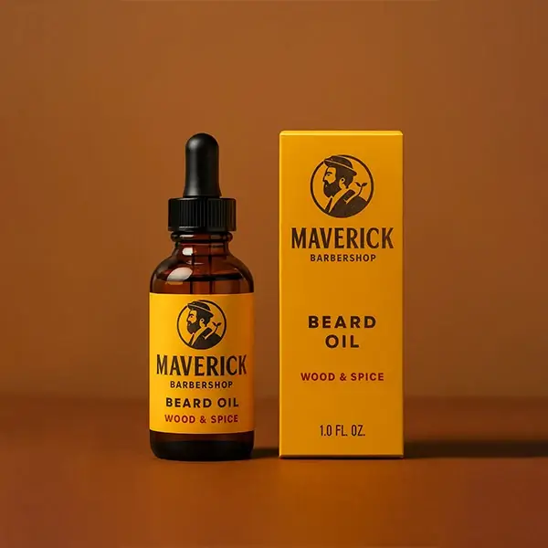Custom Printed Beard Oil Boxes