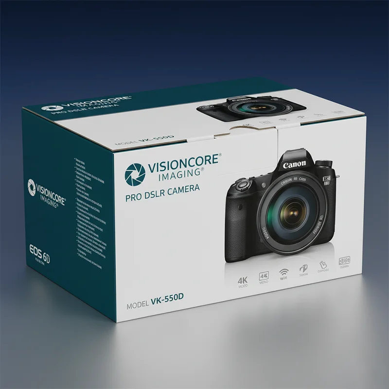 Camera Kit Box Custom Digital Camera Packaging Boxes | Premium Protection