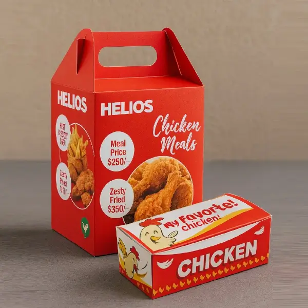 Custom Printed Fast Food Boxes